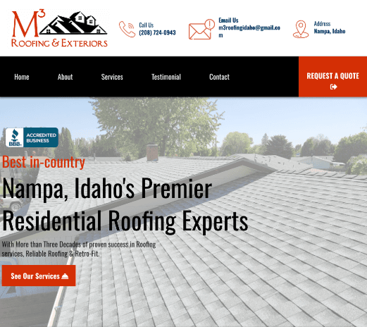 M3 Roofing & Exteriors